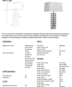 Arteriors Home New Arrivals Ferris Lamp 10 Arteriors Home New Arrivals Ferris Lamp