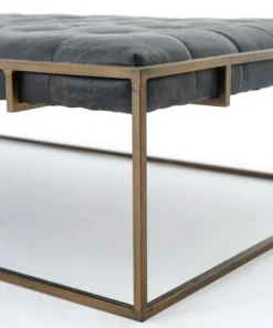 Four Hands New Arrivals Oxford Coffee Table Rialto Ebony Leather 14 Four Hands New Arrivals Oxford Coffee Table Rialto Ebony Leather