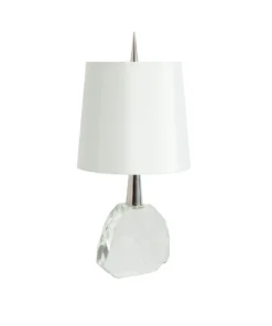 Global Views Gem Table Lamp Nickel New Arrivals