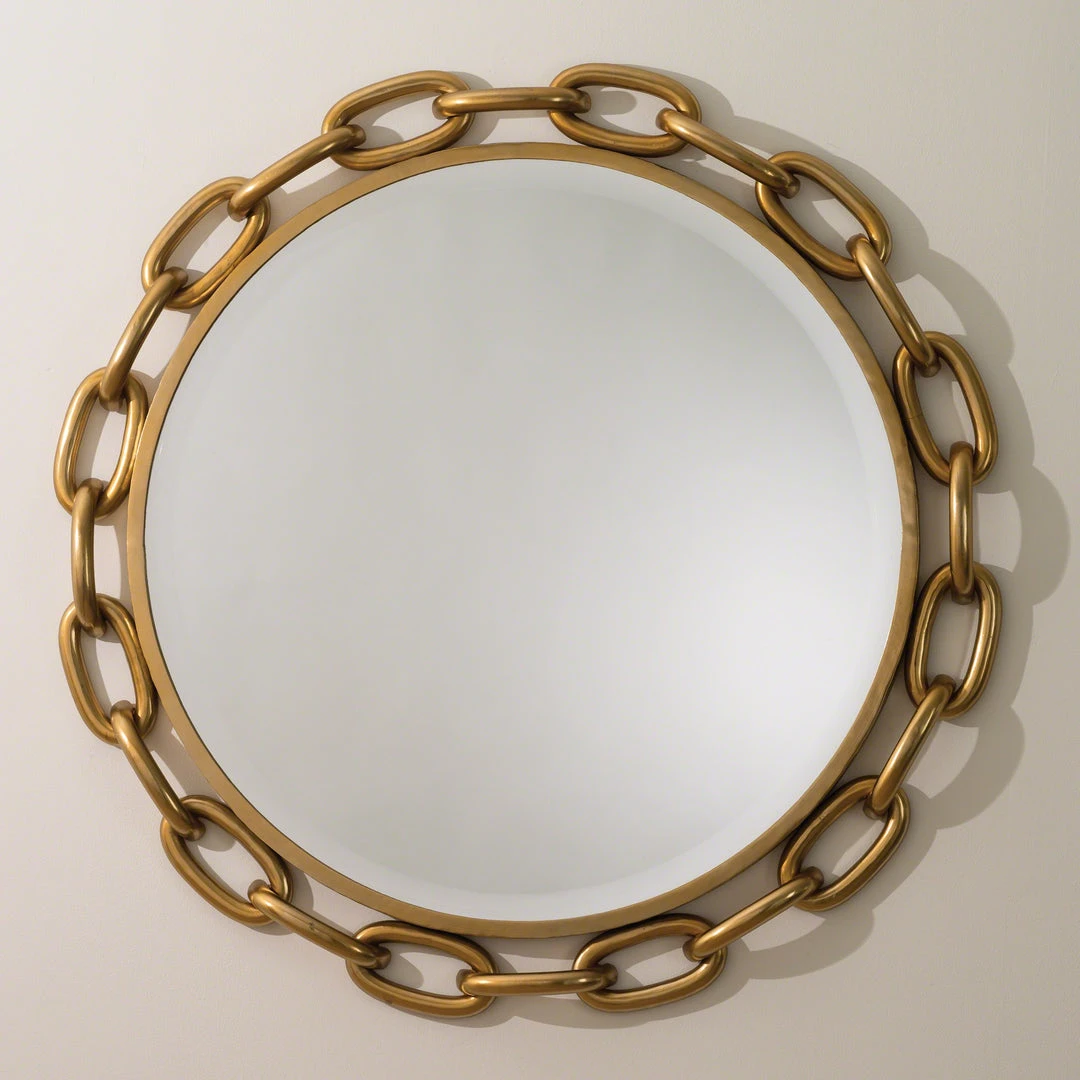 Global Views New Arrivals Linked Wall Mirror Gold 2 Global Views New Arrivals Linked Wall Mirror Gold