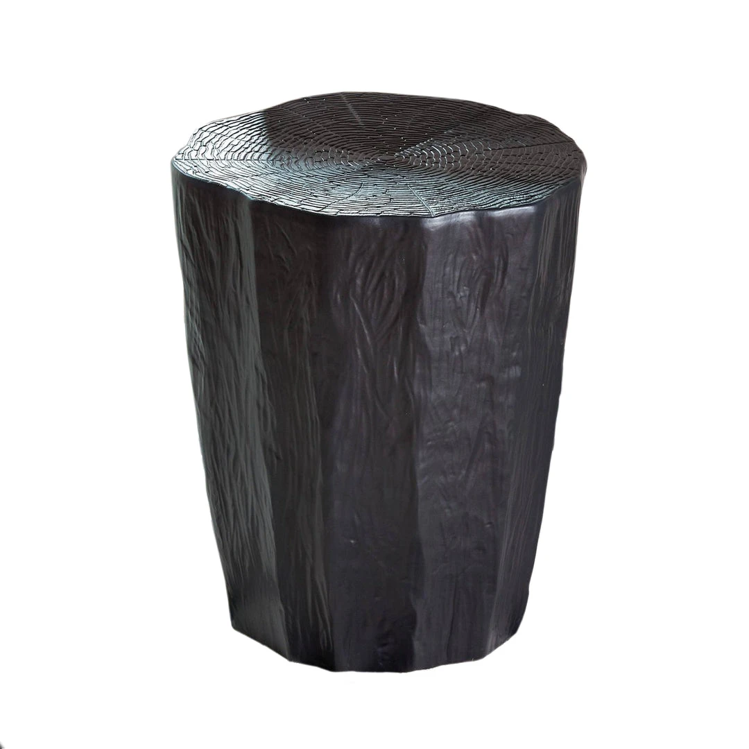 Global Views New Arrivals Trunk Stool Black 1 Global Views New Arrivals Trunk Stool Black