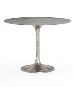 Four Hands Simone Bistro Table Raw Antique Nickel New Arrivals