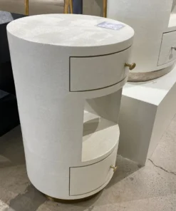 Made Goods Nerine Single Nightstand Gold