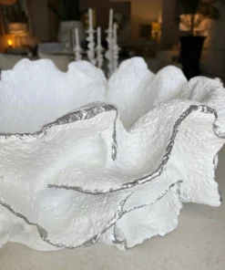 Made Goods Coco Bowl Silver Trim