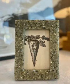 Pigeon And Poodle New Arrivals Rowena Frame Gray Mixed Glass And Resin