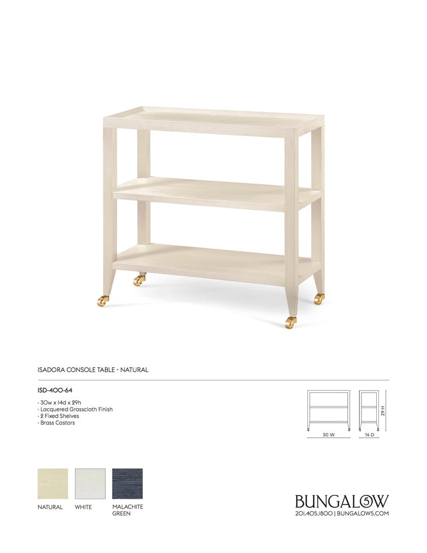 Bungalow 5 Isadora Console Table Natural New Arrivals 3 Bungalow 5 Isadora Console Table Natural New Arrivals