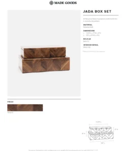 Made Goods Jada Box Set New Arrivals