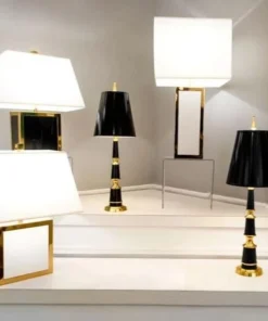 Jonathan Adler Versailles Buffet Lamp Black