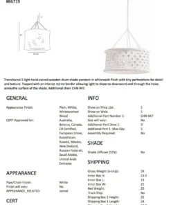 Arteriors Home Jarrod Small Pendant White New Arrivals 10 Arteriors Home Jarrod Small Pendant White New Arrivals