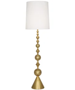 Jonathan Adler New Arrivals Harlequin Floor Lamp Brass