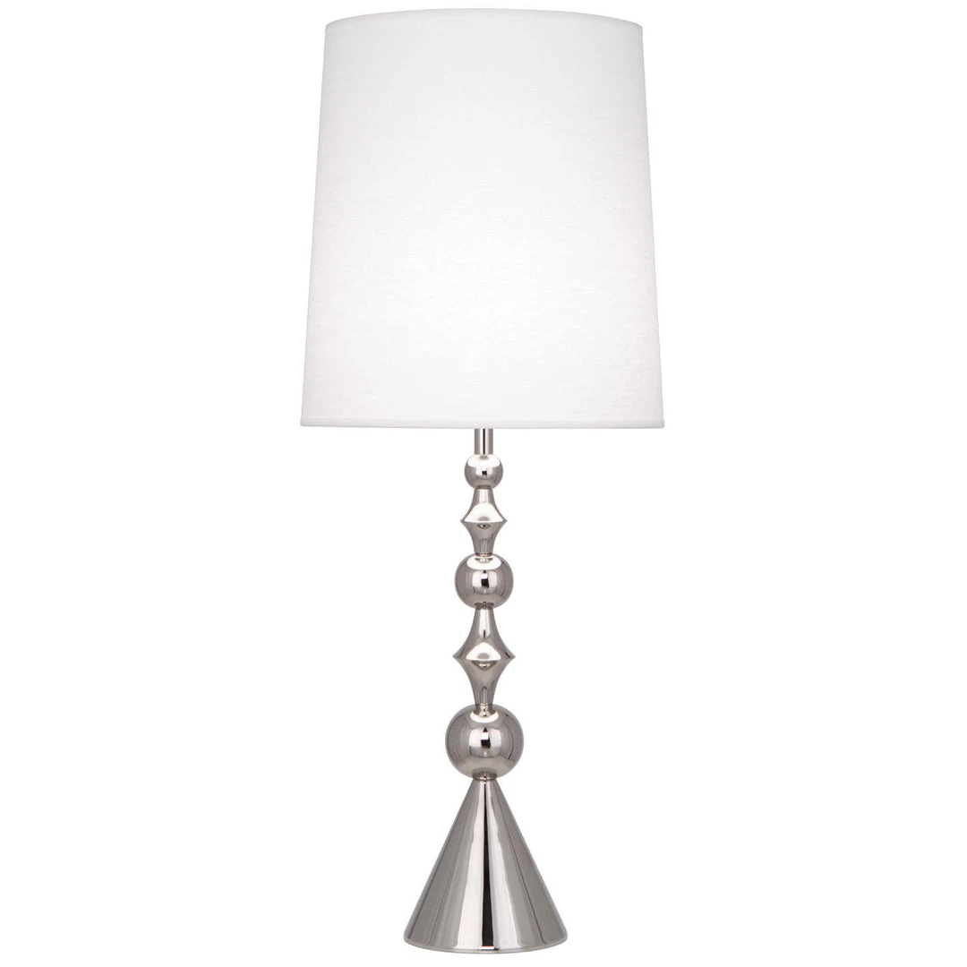 Jonathan Adler New Arrivals Harlequin Table Lamp Polished Nickel 1 Jonathan Adler New Arrivals Harlequin Table Lamp Polished Nickel