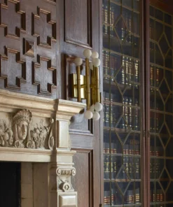 Jonathan Adler Meurice Five Arm Sconce Antique Brass New Arrivals