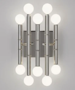Jonathan Adler Meurice Five Arm Sconce Polished Nickel