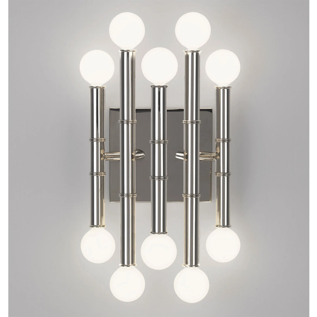 Jonathan Adler Meurice Five Arm Sconce Polished Nickel 1 Jonathan Adler Meurice Five Arm Sconce Polished Nickel