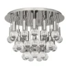 Jonathan Adler Milano Flush Mount Polished Nickel