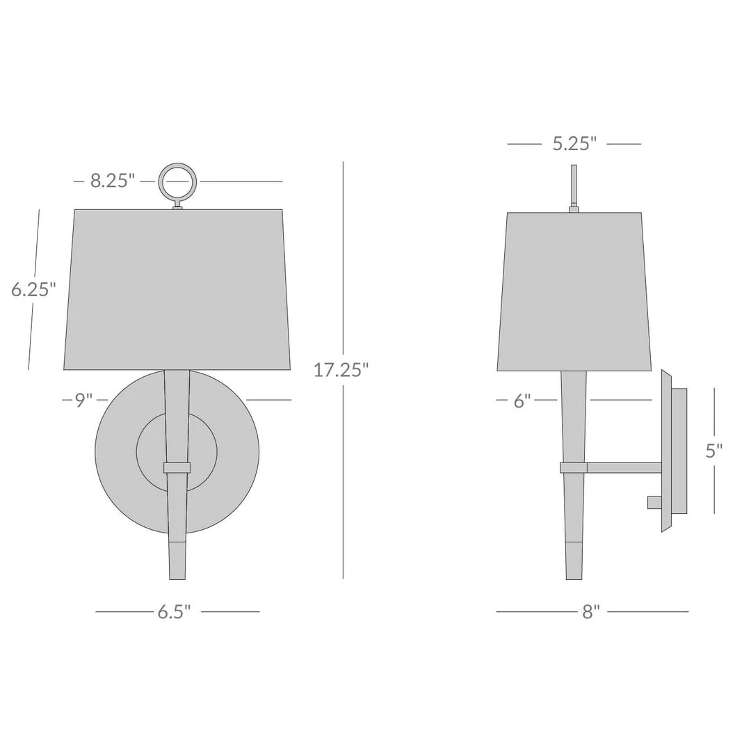 Jonathan Adler Ventana Sconce Polished Nickel 2 Jonathan Adler Ventana Sconce Polished Nickel