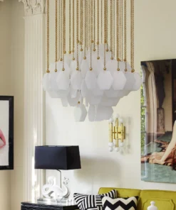 Jonathan Adler Vienna Large Chandelier Brass New Arrivals