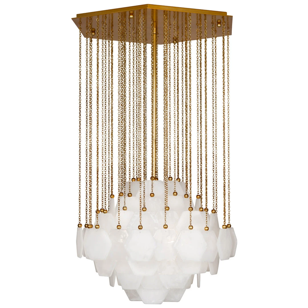 Jonathan Adler Vienna Large Chandelier Brass New Arrivals 1 Jonathan Adler Vienna Large Chandelier Brass New Arrivals