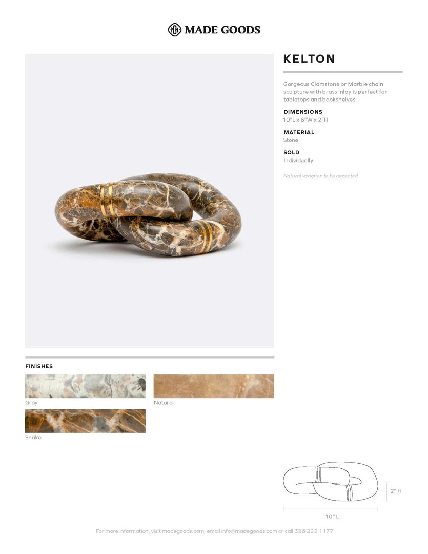 Made Goods Kelton Sculpture Gray Stone 4 Made Goods Kelton Sculpture Gray Stone