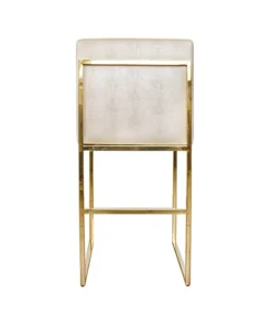 Worlds Away New Arrivals Kingston Beige Counter Stool Brass 7 Worlds Away New Arrivals Kingston Beige Counter Stool Brass