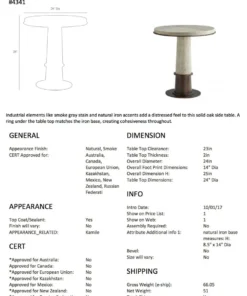 Arteriors Home Kamile Side Table New Arrivals