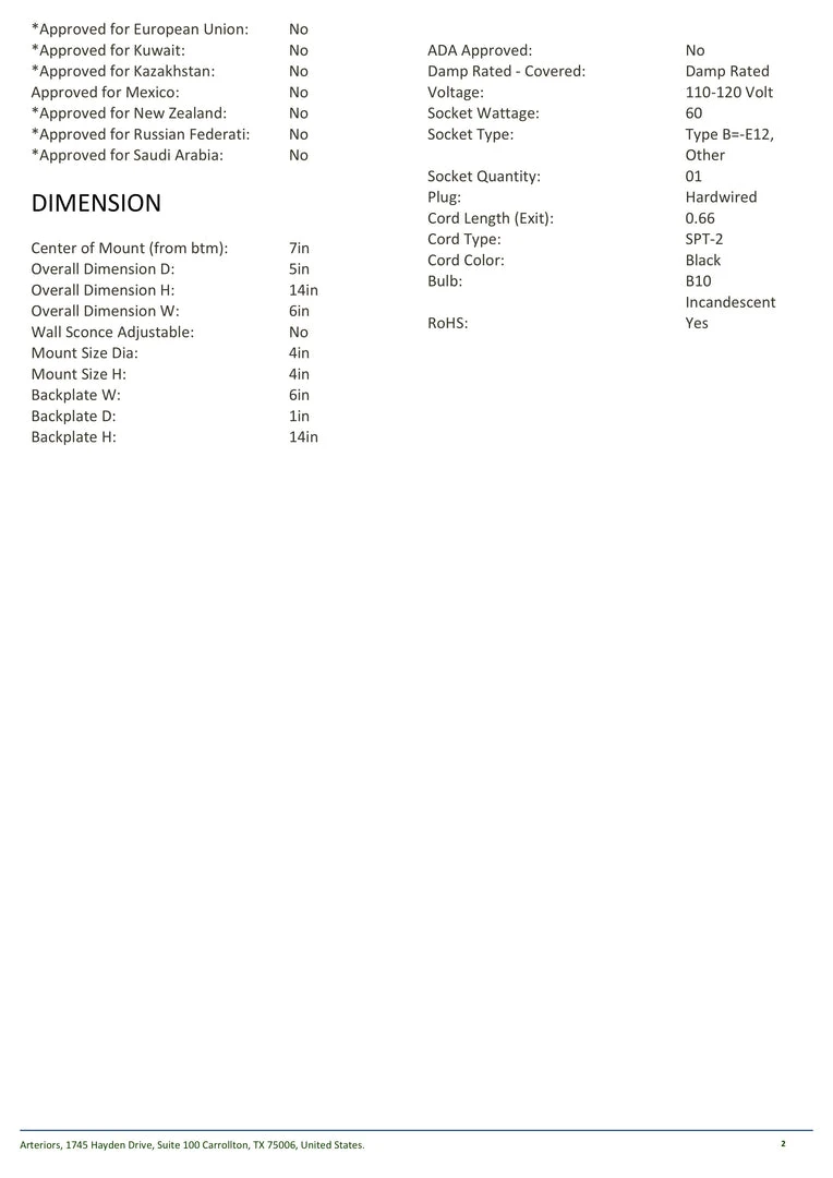 Arteriors Home Karina Sconce New Arrivals 5 Arteriors Home Karina Sconce New Arrivals