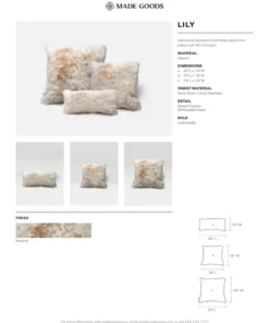 Made Goods Lily Cream Alpaca Pillow Lumbar New Arrivals 9 Made Goods Lily Cream Alpaca Pillow Lumbar New Arrivals