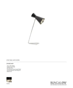 Bungalow 5 Lynx Table Lamp