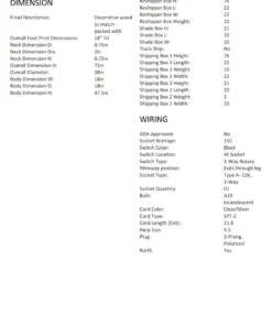 Arteriors Home Linden Floor Lamp