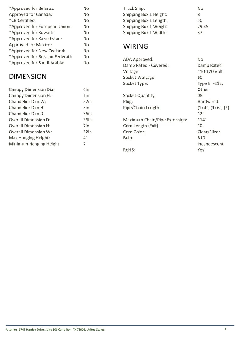 Arteriors Home Linus Starburst Chandelier Pale Brass 6 Arteriors Home Linus Starburst Chandelier Pale Brass