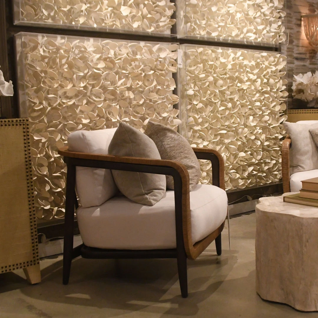 Palecek Adrift Coco Wall Decor Natural Square 3 Palecek Adrift Coco Wall Decor Natural Square