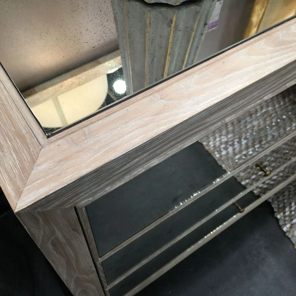 Made Goods Mia Double Nightstand White Cerused Oak New Arrivals 4 Made Goods Mia Double Nightstand White Cerused Oak New Arrivals