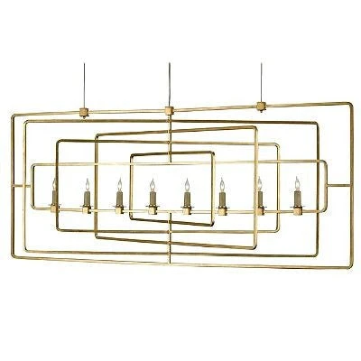 Currey And Company Metro Rectangular Chandelier New Arrivals 1 Currey And Company Metro Rectangular Chandelier New Arrivals