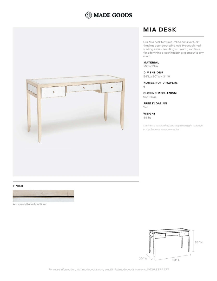 Made Goods Mia Desk Palladian Silver Oak 4 Made Goods Mia Desk Palladian Silver Oak