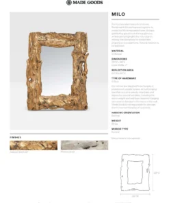 Made Goods Milo Mirror Whitewashed Driftwood 7 Made Goods Milo Mirror Whitewashed Driftwood