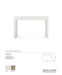 Bungalow 5 Morgan Console White