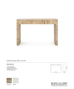 Bungalow 5 Morgan Console Natural