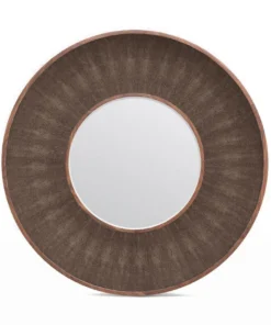 Made Goods Armond Mirror Dark Mushroom And Walnut New Arrivals