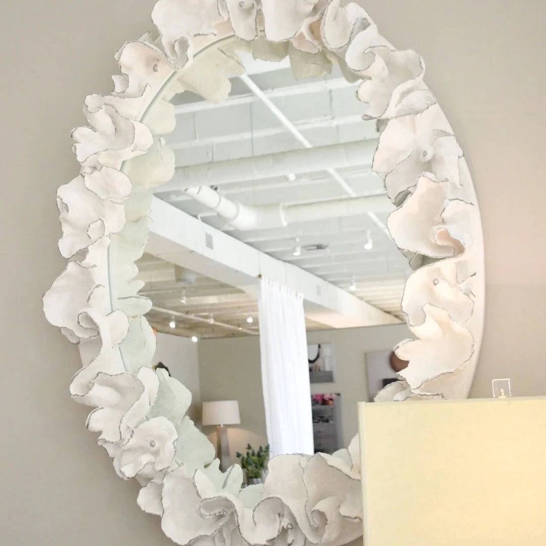 Made Goods Coco Mirror White With Silver Faux Coral New Arrivals 6 Made Goods Coco Mirror White With Silver Faux Coral New Arrivals