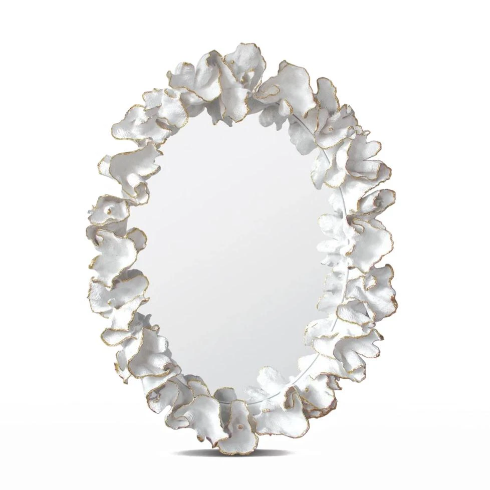 Made Goods Coco Mirror White With Gold Faux Coral New Arrivals 1 Made Goods Coco Mirror White With Gold Faux Coral New Arrivals