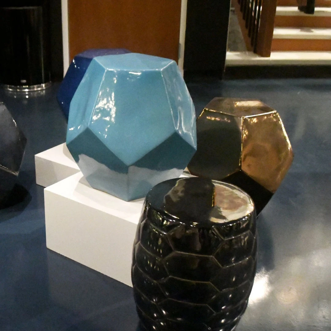 Made Goods New Arrivals Cole Stool Crackled Gold 3 Made Goods New Arrivals Cole Stool Crackled Gold