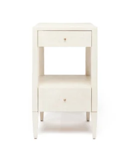 Made Goods Conrad Single Nightstand Off White Faux Raffia New Arrivals