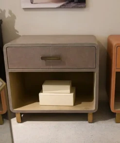 Made Goods New Arrivals Dante Double Nightstand Storm