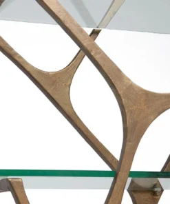 Made Goods Gerald Console Aged Brass New Arrivals