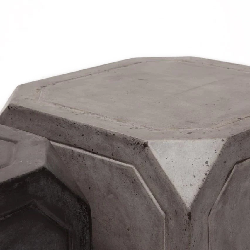 Made Goods Ivan Side Table Waxed Gray Concrete 2 Made Goods Ivan Side Table Waxed Gray Concrete