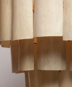 Made Goods Marjorie Chandelier Resin Coated Banana Bark New Arrivals