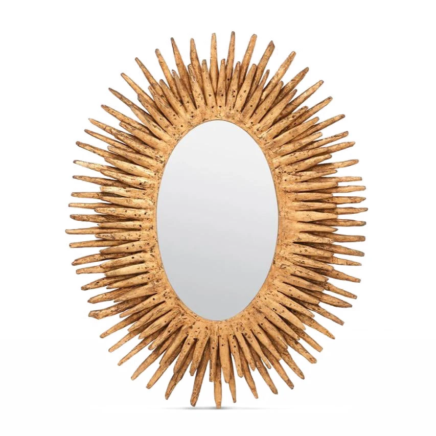 Made Goods New Arrivals Donatella Oval Mirror Gold 1 Made Goods New Arrivals Donatella Oval Mirror Gold