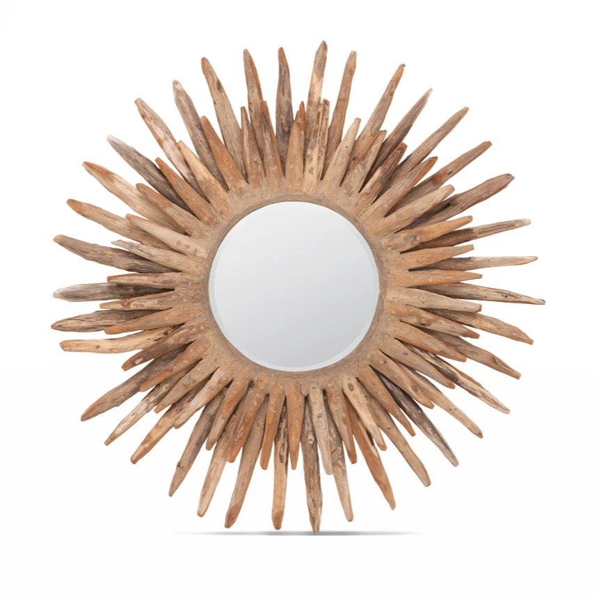Made Goods Donatella Round Mirror Natural 1 Made Goods Donatella Round Mirror Natural