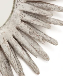 Made Goods Donatella Round Mirror Silver