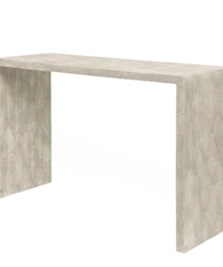 Made Goods Harlow 48" Console Sand Faux Shagreen